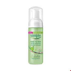 فوم شستشوی صورت سیمپل مدل Vital Vitamin