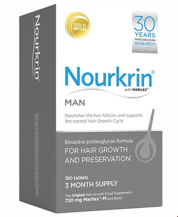 قرص نورکرین آقایان فارما مدیکو 180 عددی Pharma Medico Nourkrin Man With Marilex 180 Tablets